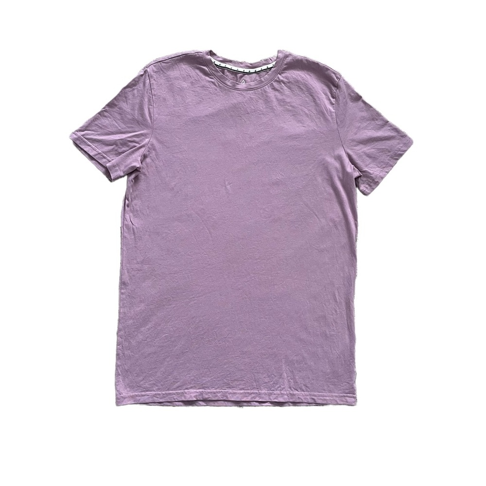 Ripzone Light Purple Mauve Short Sleeve 100% Cotton Basic T-Shirt Men’s Medium